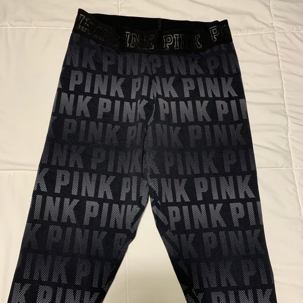 Black and White Cropped Leggings